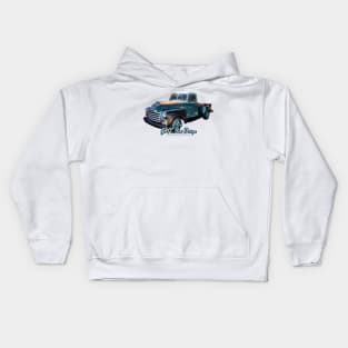 1954 GMC 100 Stepside Pickup Truck Kids Hoodie